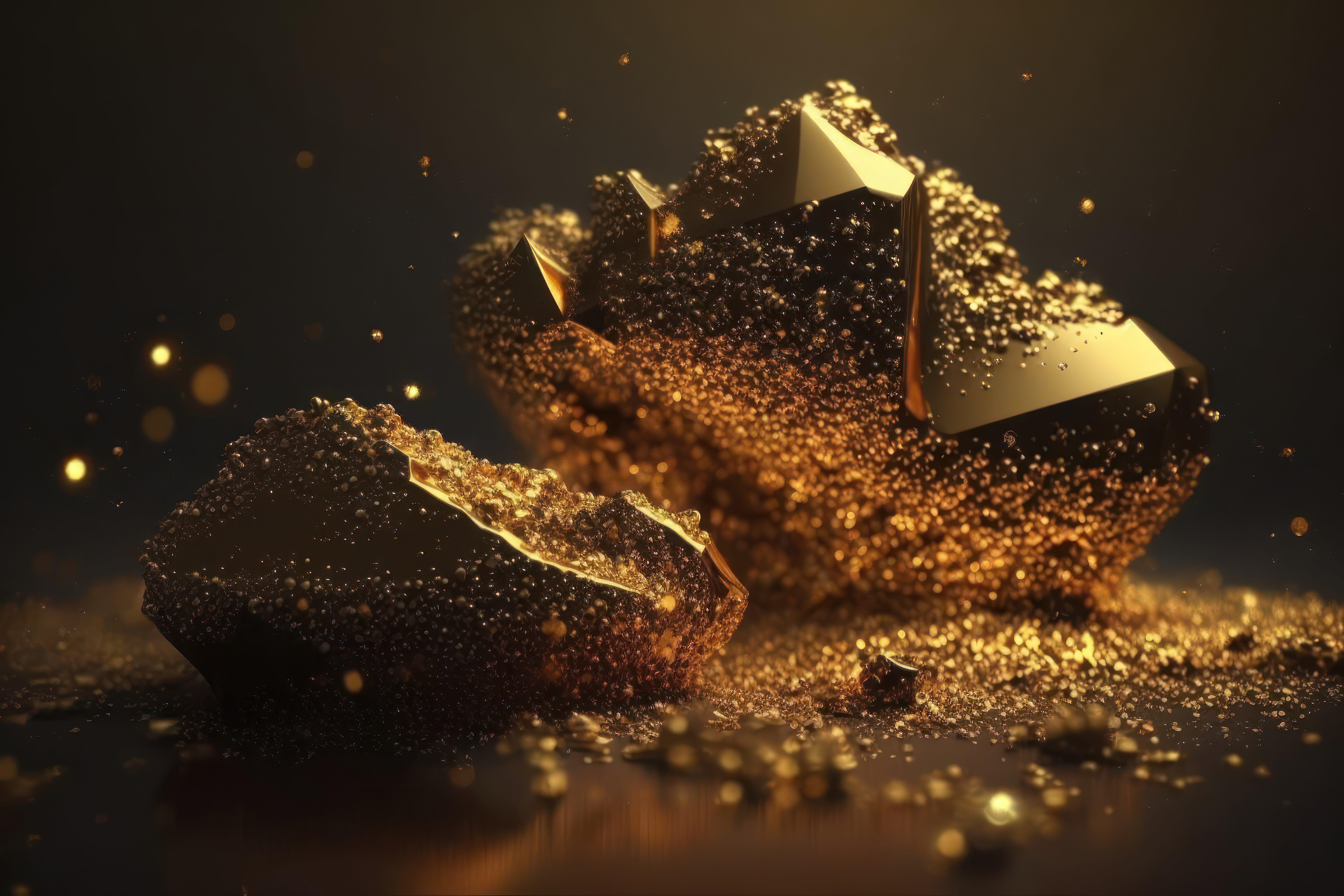 Gold refinery laboratory